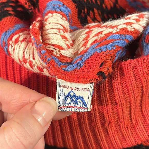 Made In Austria 100% Wool Ski Touque - Picture 7 of 8